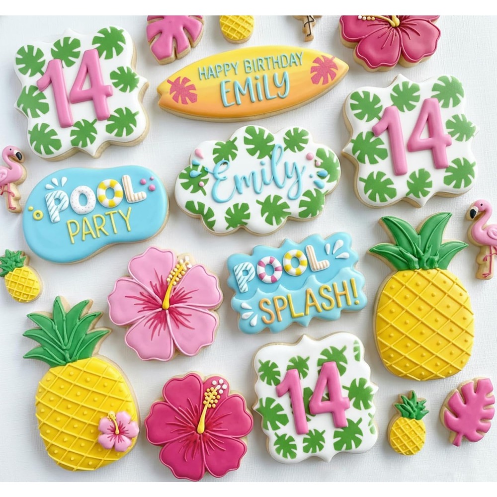 12-Pack Cookie Stencils Set Fl - Cookies Pack review and price