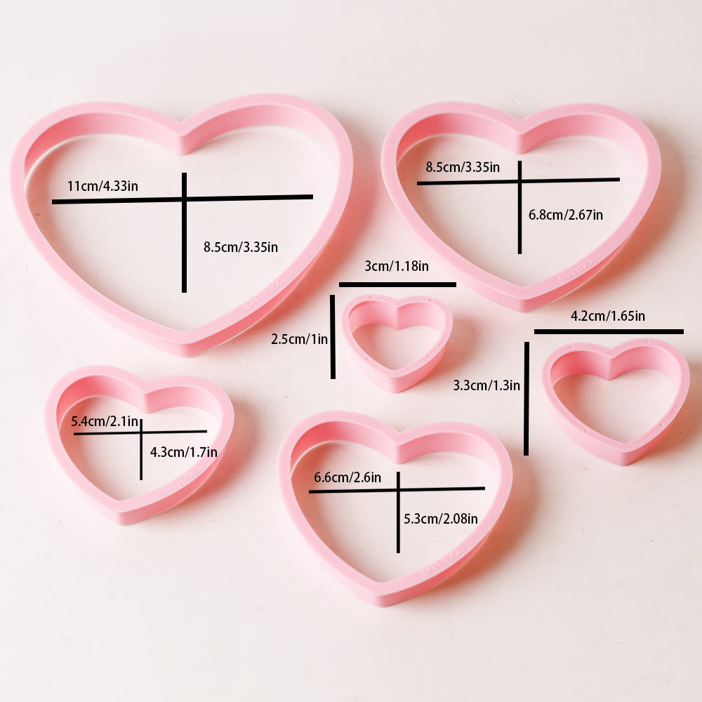 1set/3sets Pink Heart Star Flo - Cookies Pack review and price