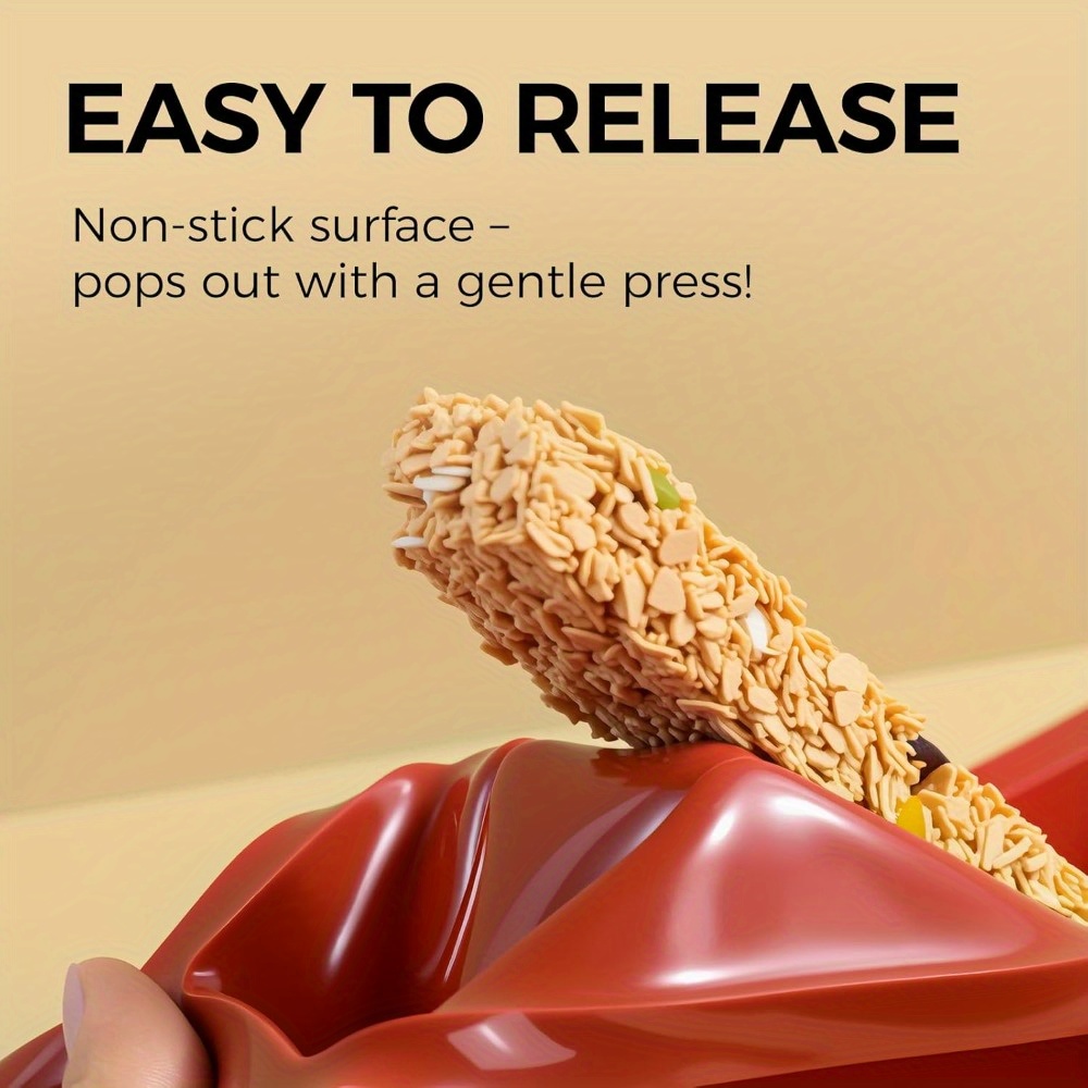 1pc 8-Cavity Silicone Granola  - Protein Bar review and price