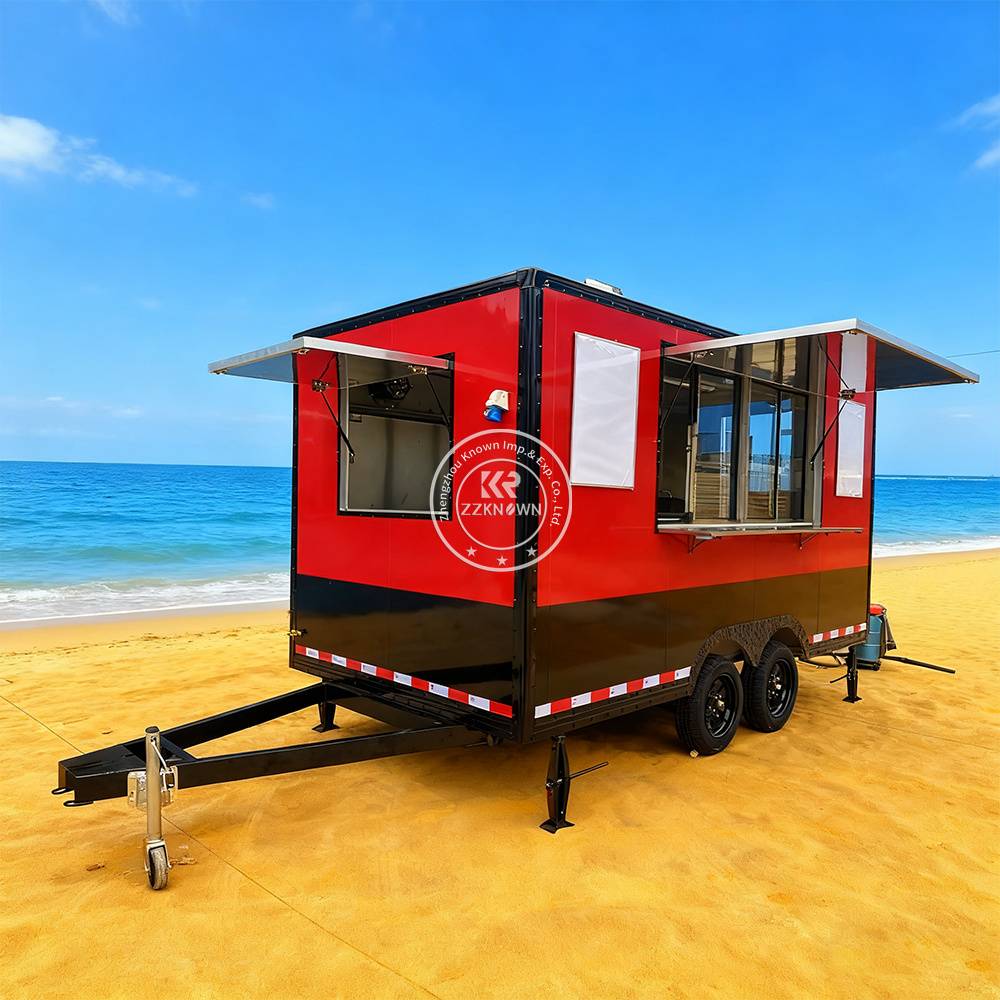 Customized Fast Food Truck Ful - Food Snacks Catering review and price