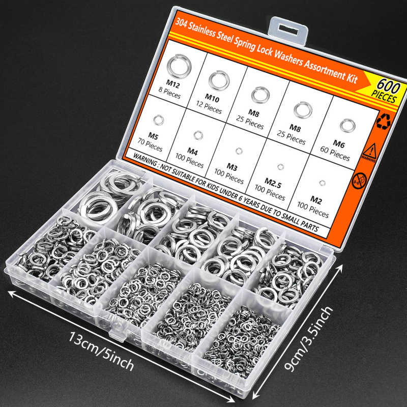 1000Pcs M2 M2.5 M3 M4 M5 M6 M8 - Nuts Mix review and price