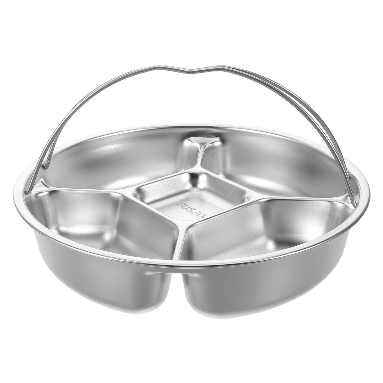 Stainless Steel Divided Servin - Healthy Snacks Food review and price