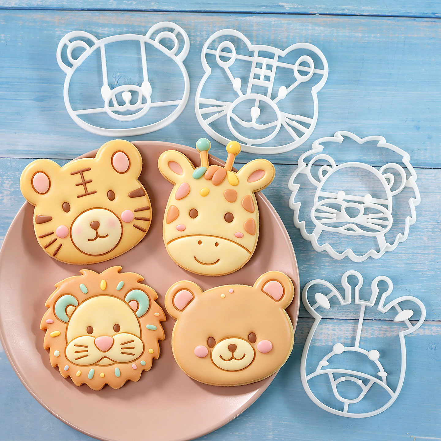 4 Pcs Animal Cookie Cutters Se - Cookies Pack review and price