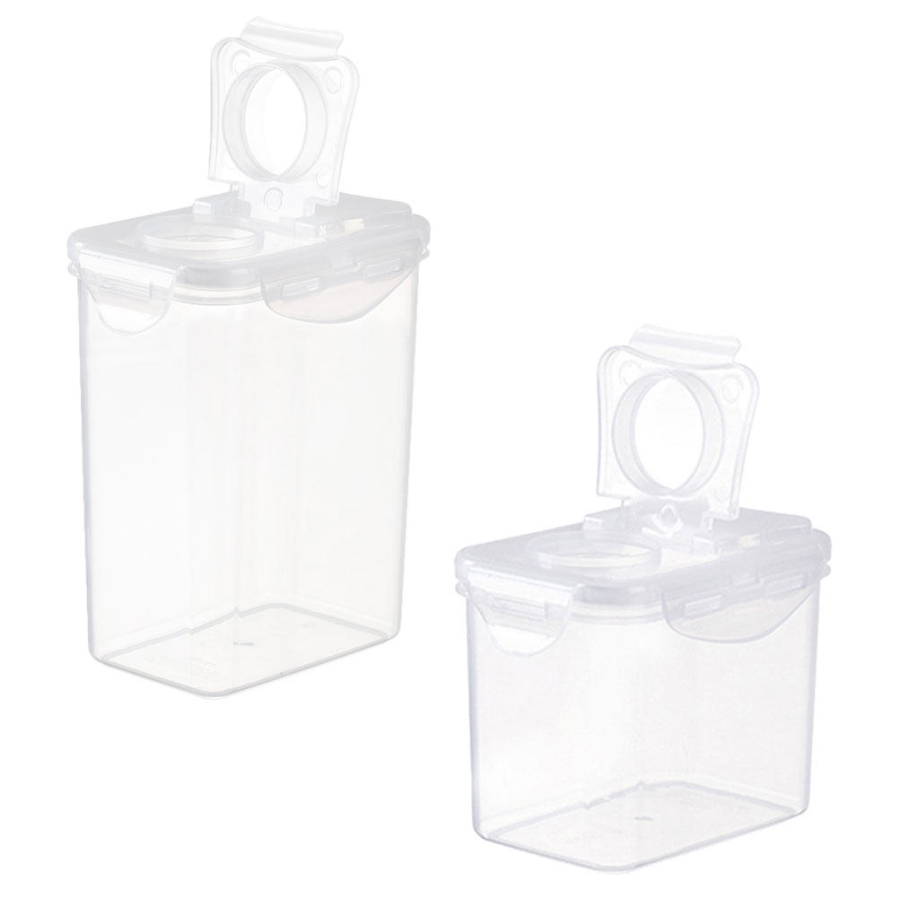2Pcs Storage Jar Set Plastic A - Dried Fruit review and price