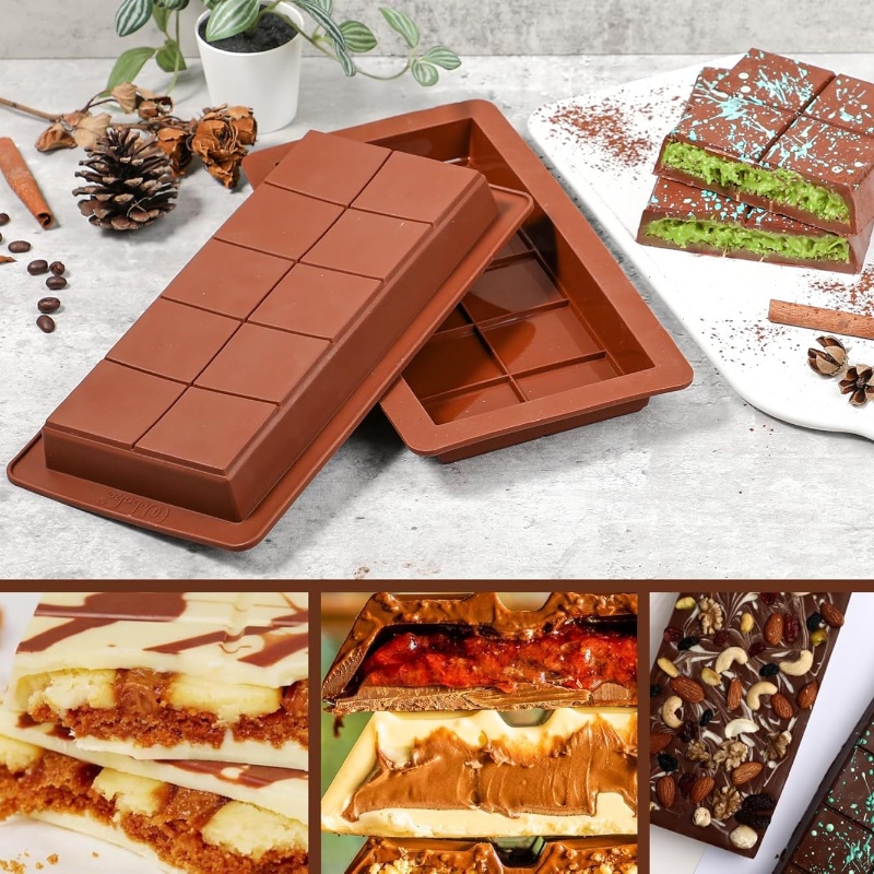 Chocolate Bar Molds Silicone B - Protein Bar review and price