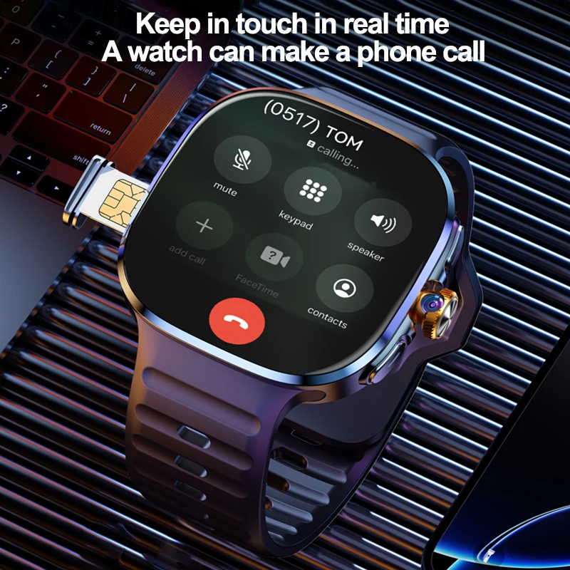New Large Screen Smartwatch 4G - Seaweed Snack review and price